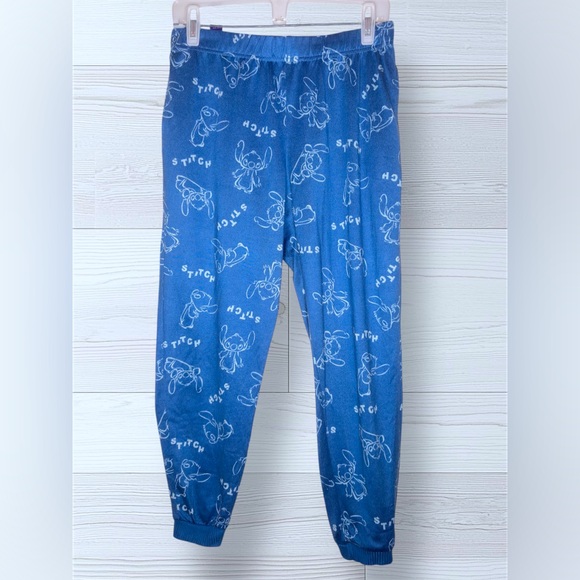 DISNEY STITCH Women’s Stitch Cartoon Graphic Comfy Pajama Pants - Picture 3 of 9